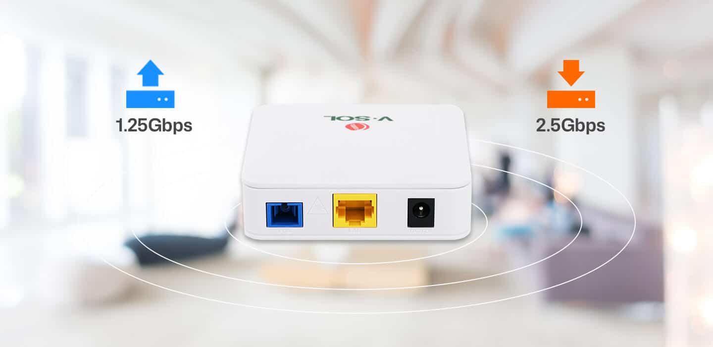 VSOL 2801RD 1 PORT ONU W/O Wi-Fi