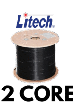 2 CORE - Litech FTTH Cable Roll | Rs. 23/- per Meter