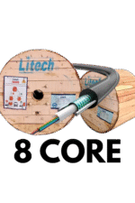 8 CORE - Litech FTTH Cable Roll | Rs. 52/- per Meter