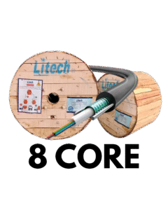 8 CORE - Litech FTTH Cable Roll | Rs. 52/- per Meter