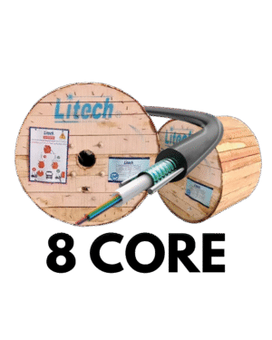 8 CORE - Litech FTTH Cable Roll | Rs. 52/- per Meter