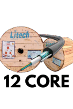12 CORE - Litech FTTH Cable Roll | Rs. 57/- per Meter