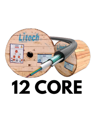 12 CORE - Litech FTTH Cable Roll | Rs. 57/- per Meter