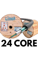 24 CORE - Litech FTTH Cable Roll | Rs. 106/- per Meter