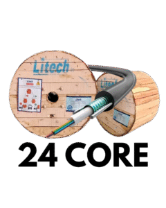 24 CORE - Litech FTTH Cable Roll | Rs. 106/- per Meter
