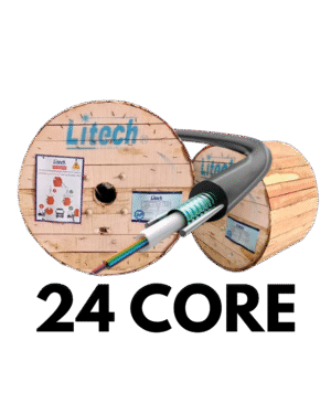 24 CORE - Litech FTTH Cable Roll | Rs. 106/- per Meter
